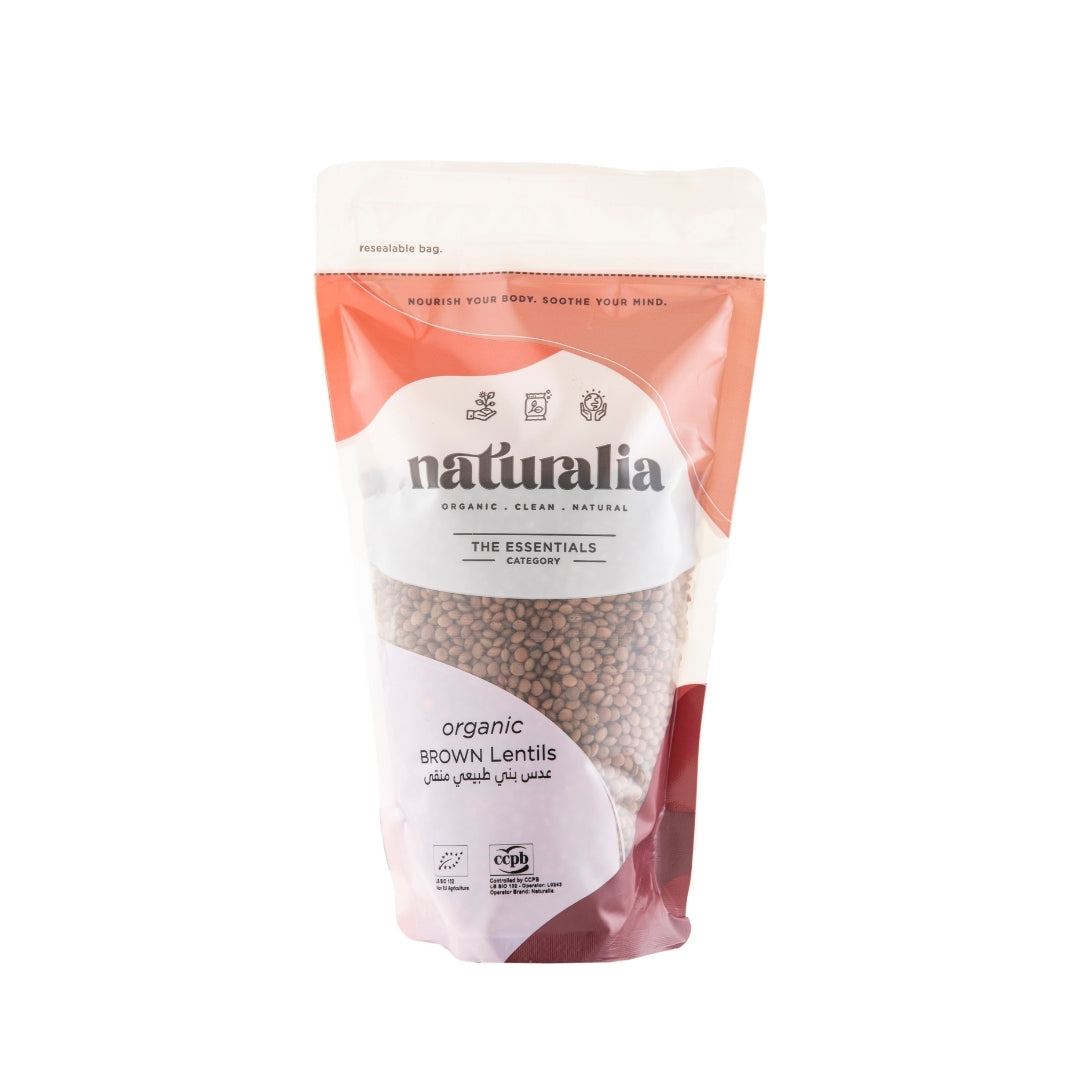 Naturalia Organic Brown Lentils - Medaid International