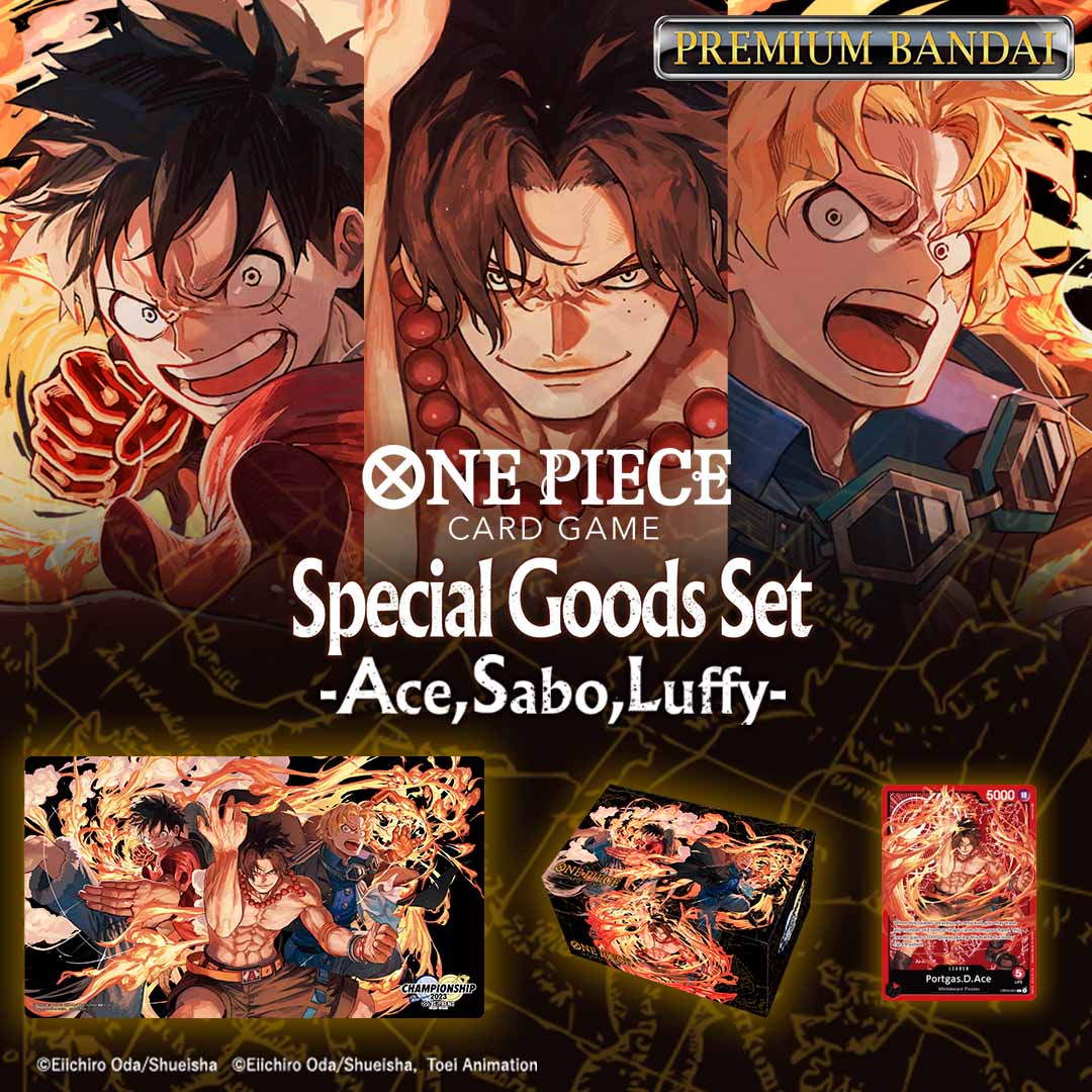 One Piece Card Game Special Goods Set Ace/Sabo/Luffy - Medaid International