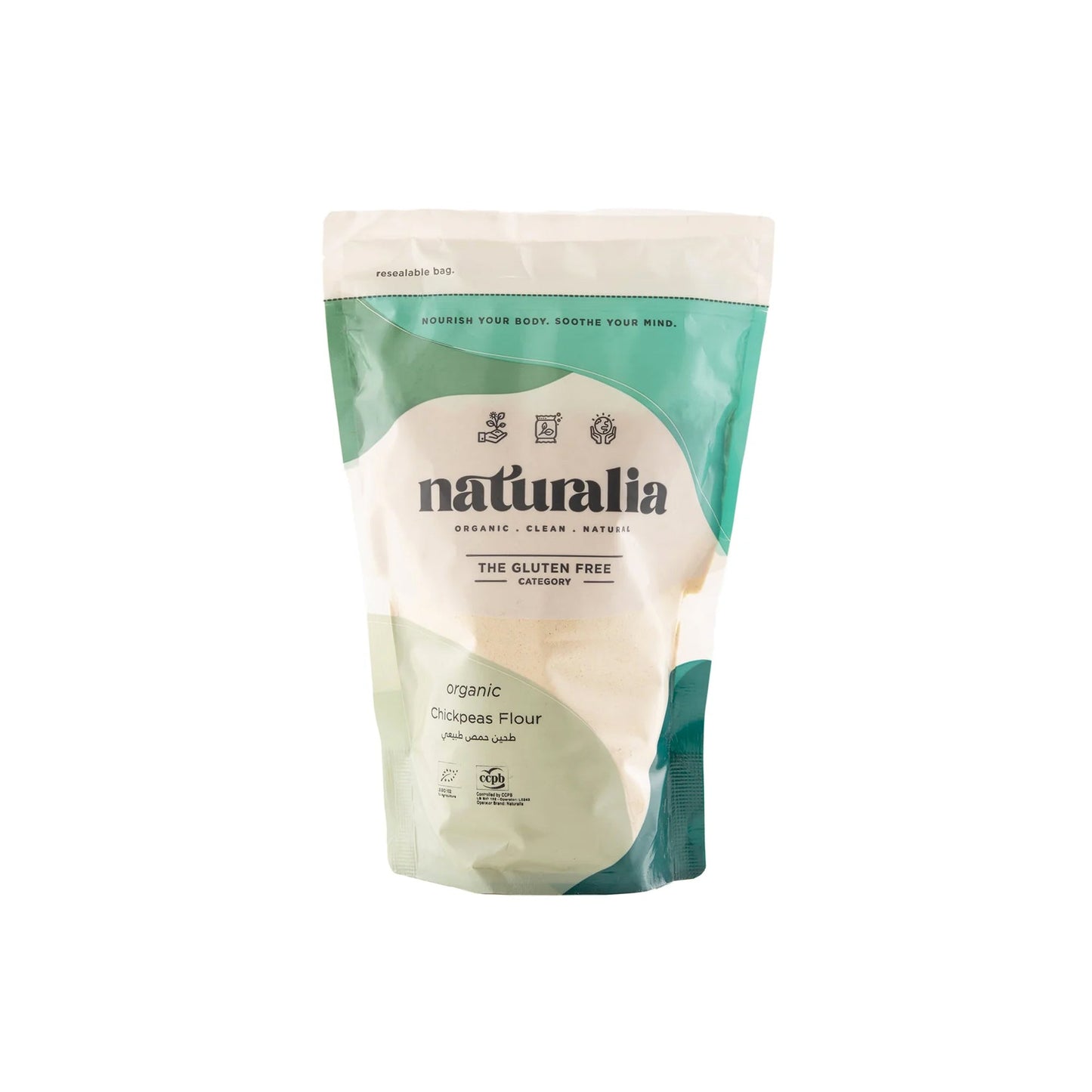 NATURALIA ORGANIC CHICKPEAS FLOUR - Medaid International