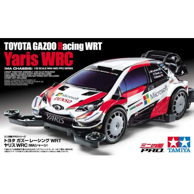 1/32 Mini 4WD PRO #54 Toyota Gazoo Racing WRT Yaris WRC (MA Chassis) By Tamiya - Medaid International