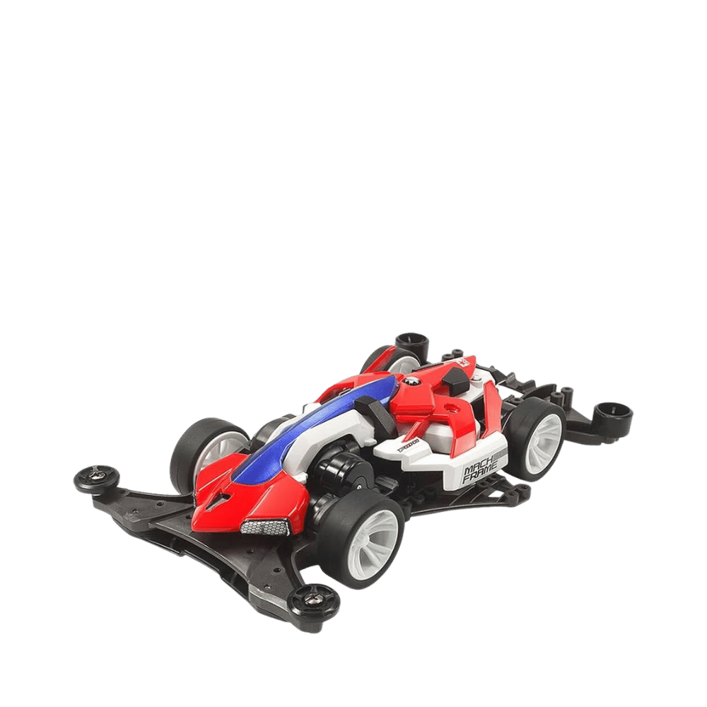 1/32 Mini 4WD REV Mach Frame Silver Metallic Special (FM-A Chassis) - Medaid International