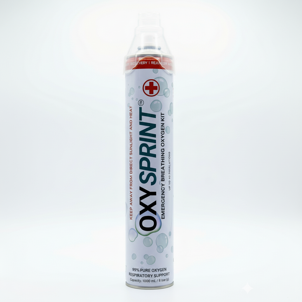 Oxysprint - Portable Emergency Oxygen Canister