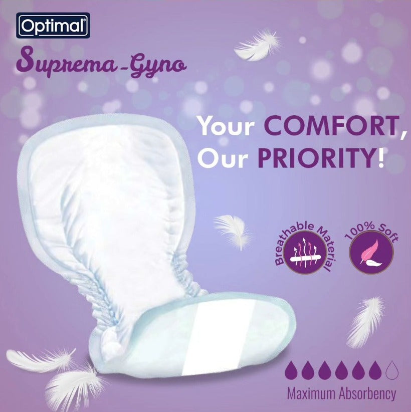 Optimal Feminine Incontinence Pads Suprema-Gynco - 14 pcs - Medaid International