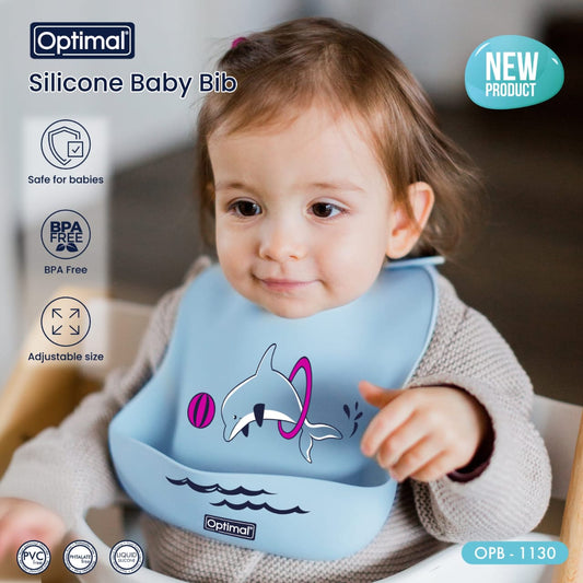 Optimal Silicone Baby Bib - Medaid International