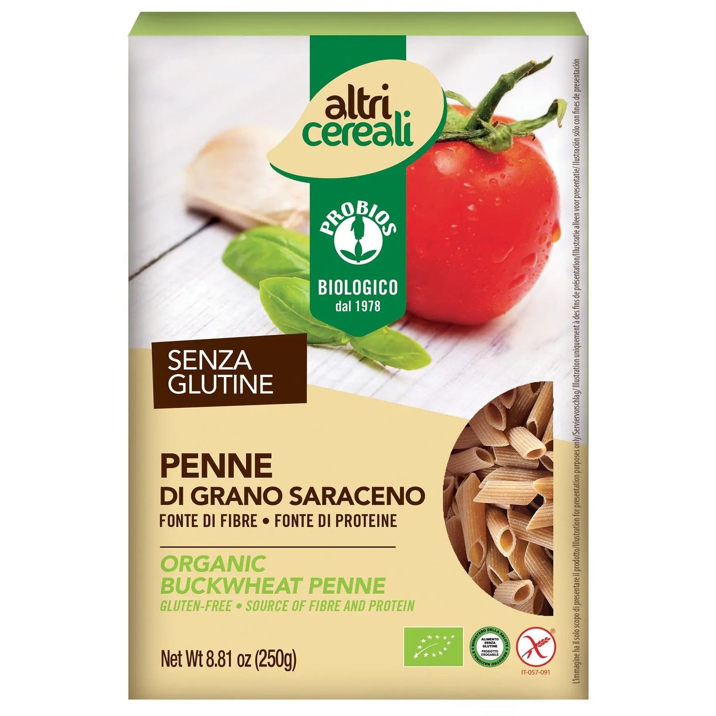 Organic Buckwheat Penne Gluten Free - Medaid International