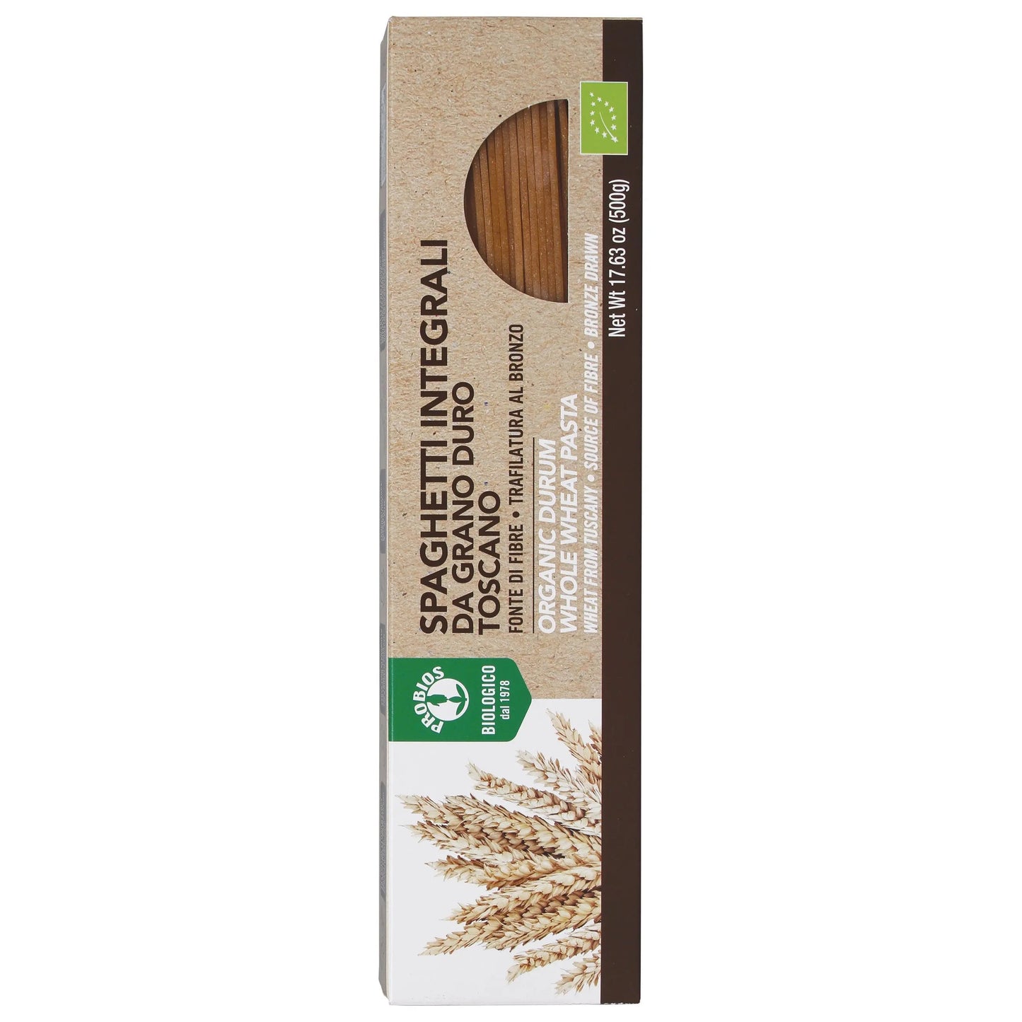 Organic Whole Wheat Spaghetti - Medaid International