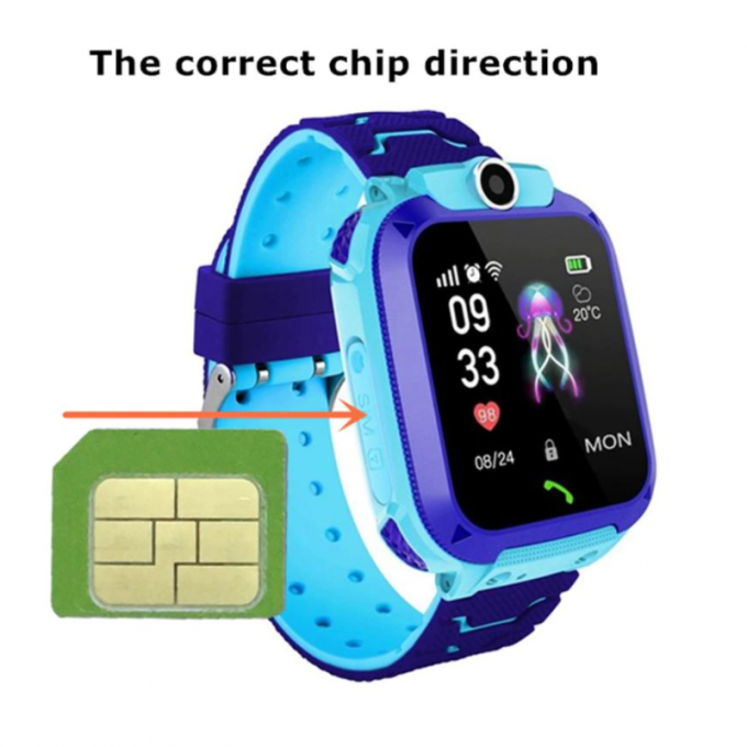 Smart kids' watch (equipped with GPS)