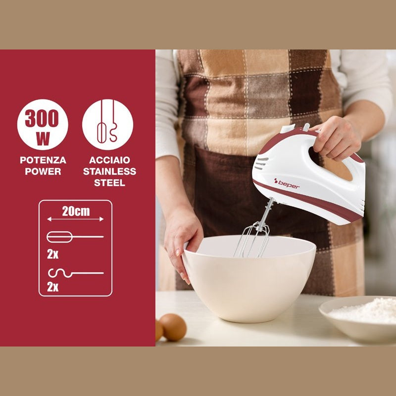 Cake Mixer 300W, 5 Speeds - Medaid International