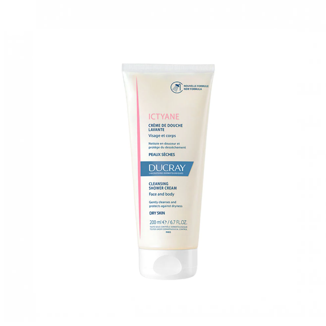 Ducray Ictyane Face & Body Cleansing Shower Cream 200ml - Medaid International
