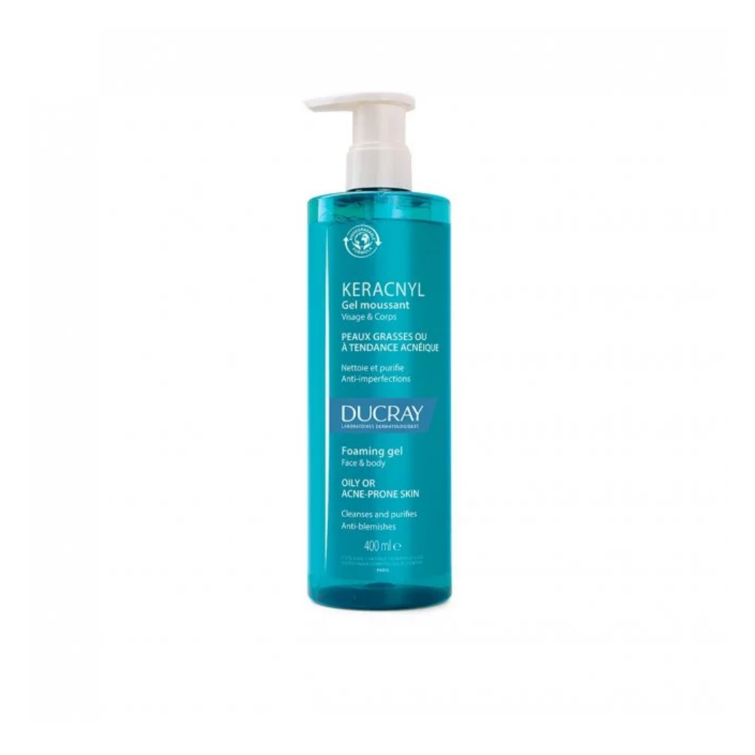 Ducray Keracnyl Foaming Gel 400ml - Medaid
