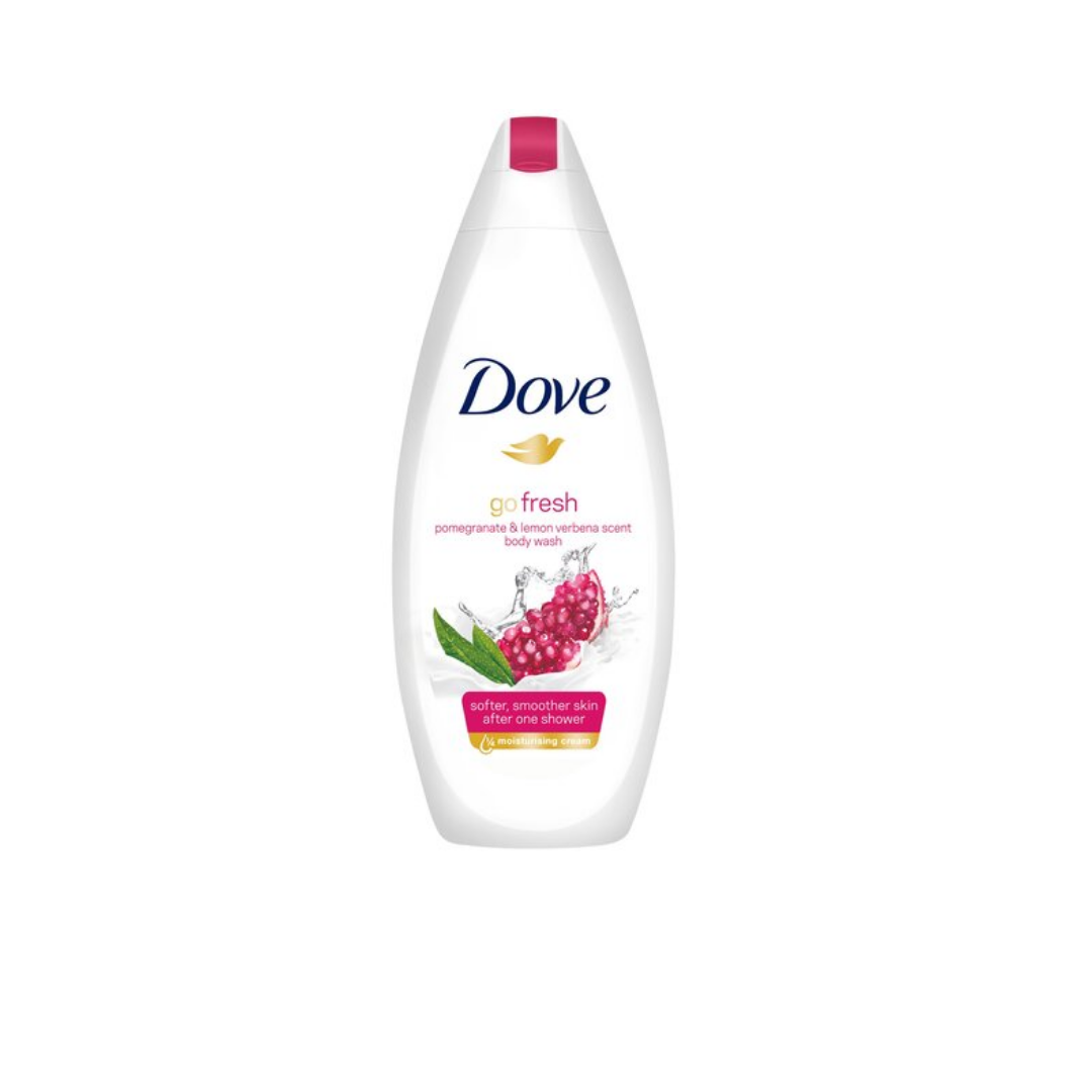 Dove Go Fresh Shower Gel Pomegranate & Lemon Verbena Scent 250ml - Medaid