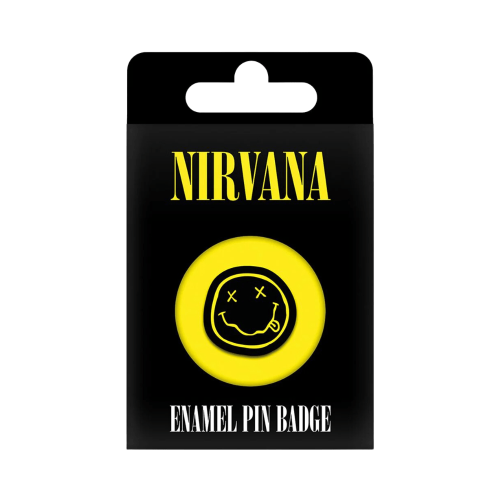 NIRVANA - SMILEY(PIN BADGES) By Pyramid - Medaid International