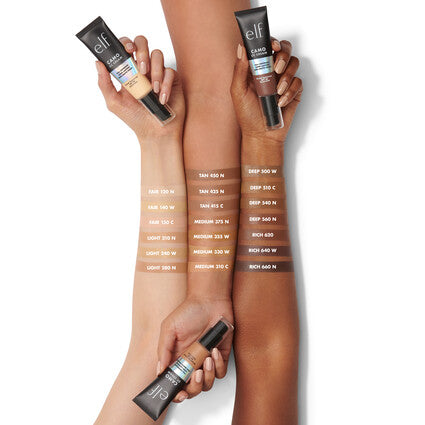 E.L.F Camo CC Cream Full-coverage color-correcting foundation with broad spectrum SPF 30 (medium 310) - Medaid International
