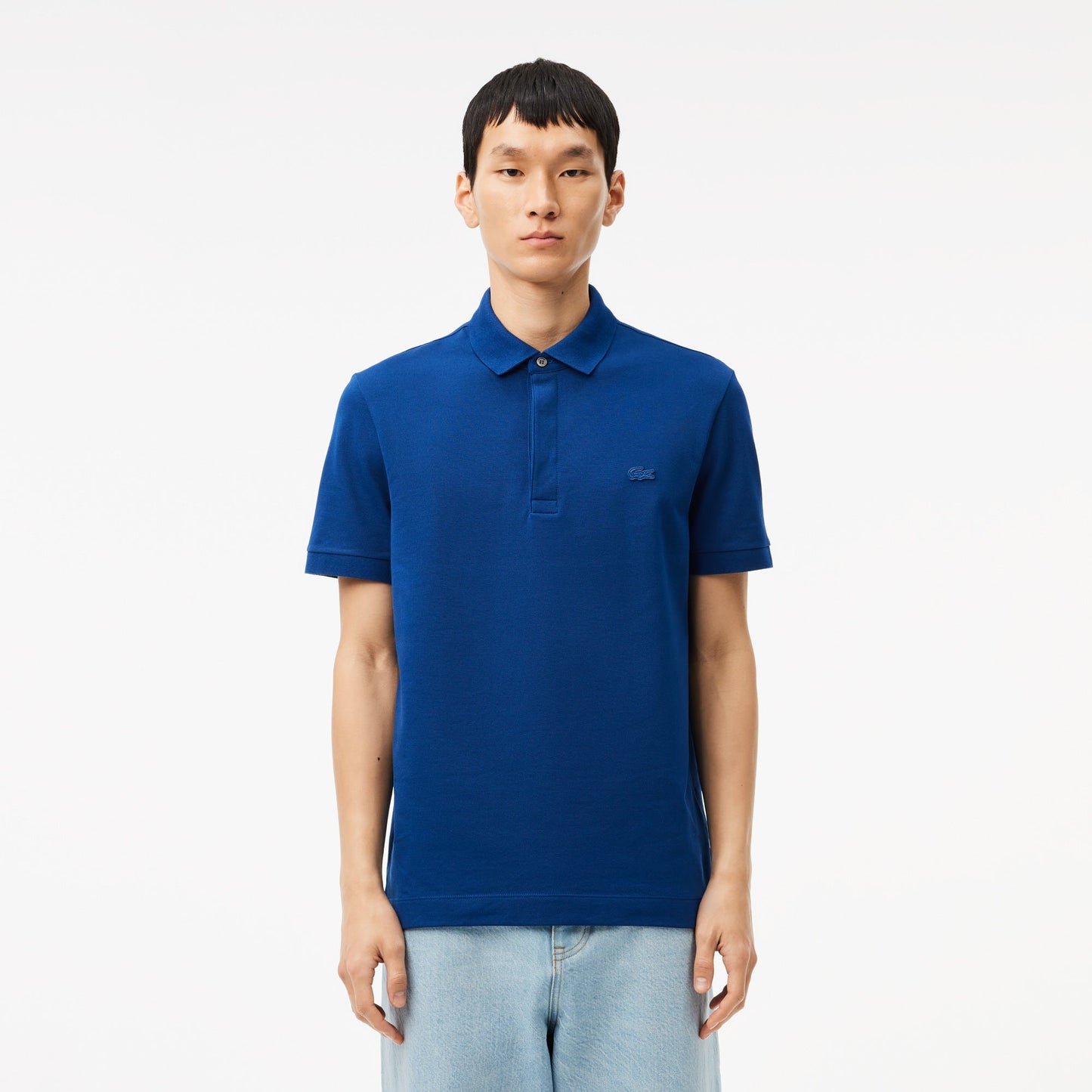 buy-regular-fit-paris-stretch-pique-polo-shirt-ph5522-hbm-lebanon - Medaid