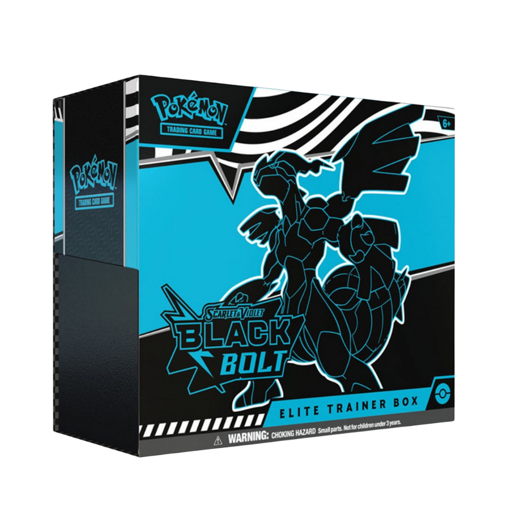 Pokemon TCG : Scarlet & Violet 10.5 Black Bolt Elite Trainer Box - Medaid International