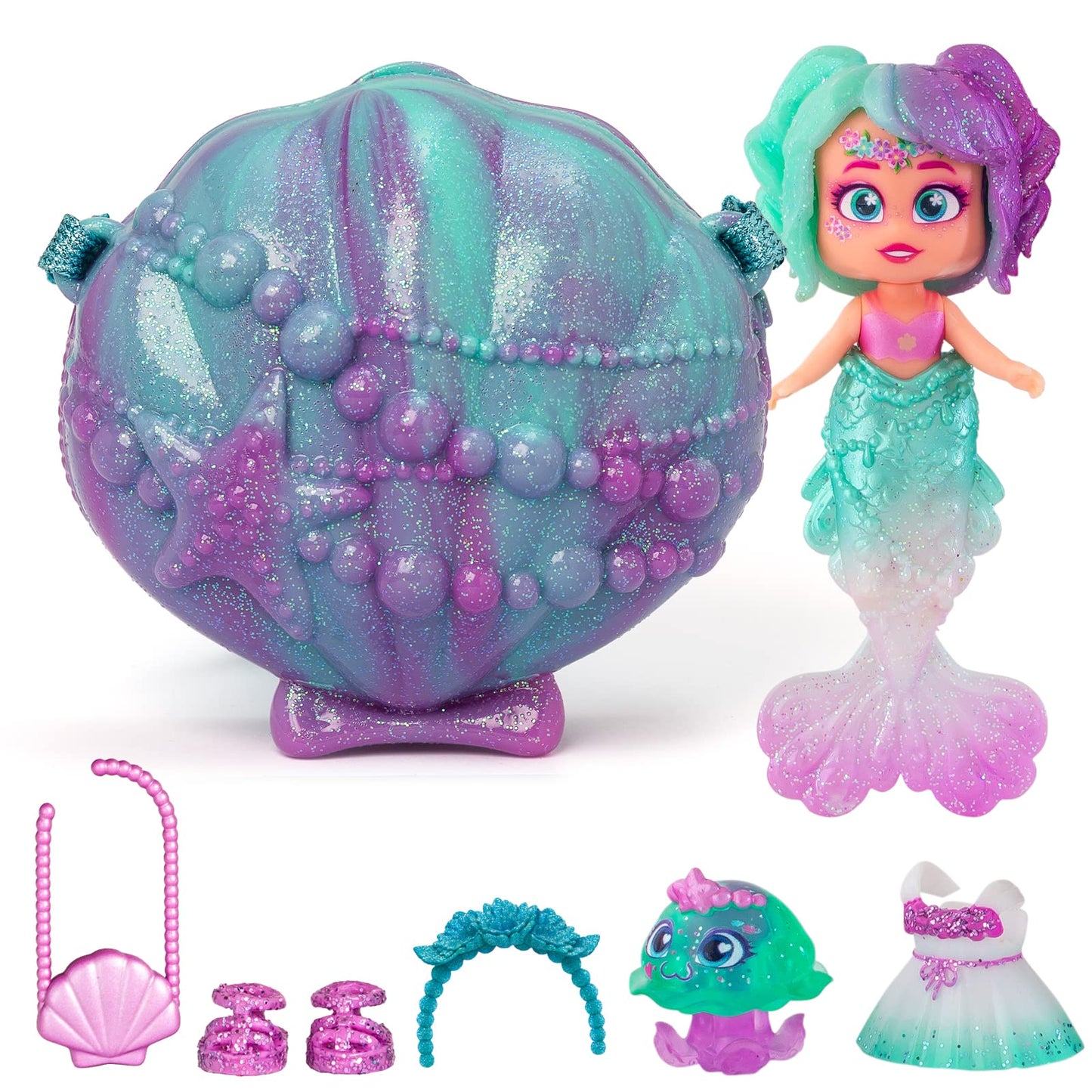 KookyLoos - Kooky Mermaids Pearl Play Set - Medaid International