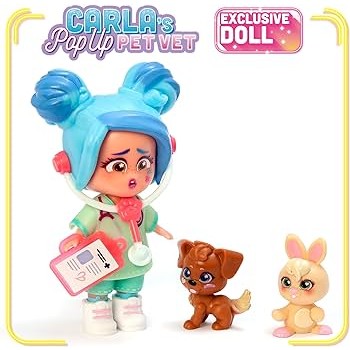 KOOKYLOOS S - Carla's PopUp Pet Vet Play Set - Medaid International