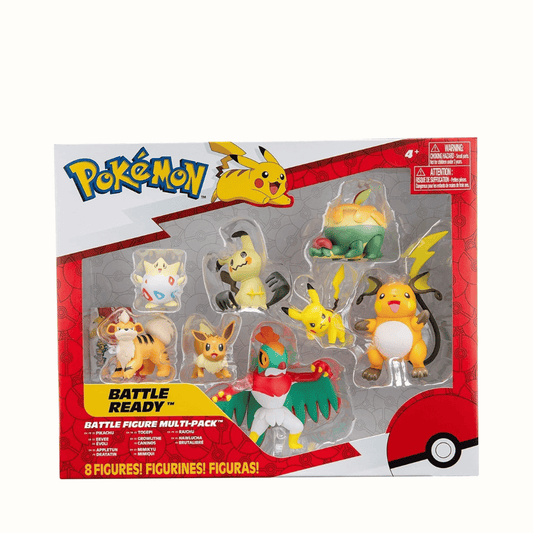 Pokemon Battle Figure Multi 8Pack By Jazwares - Medaid International