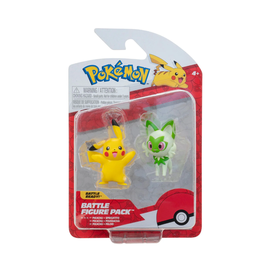 POKEMON BATTLE FIG PIKA+SPRI 2PK - Medaid International