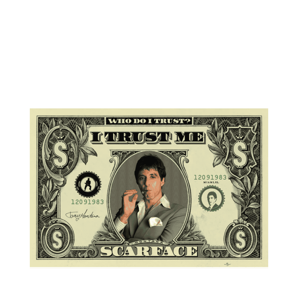 SCARFACE - DOLLAR - (MAXI POSTER) By Pyramid - Medaid International
