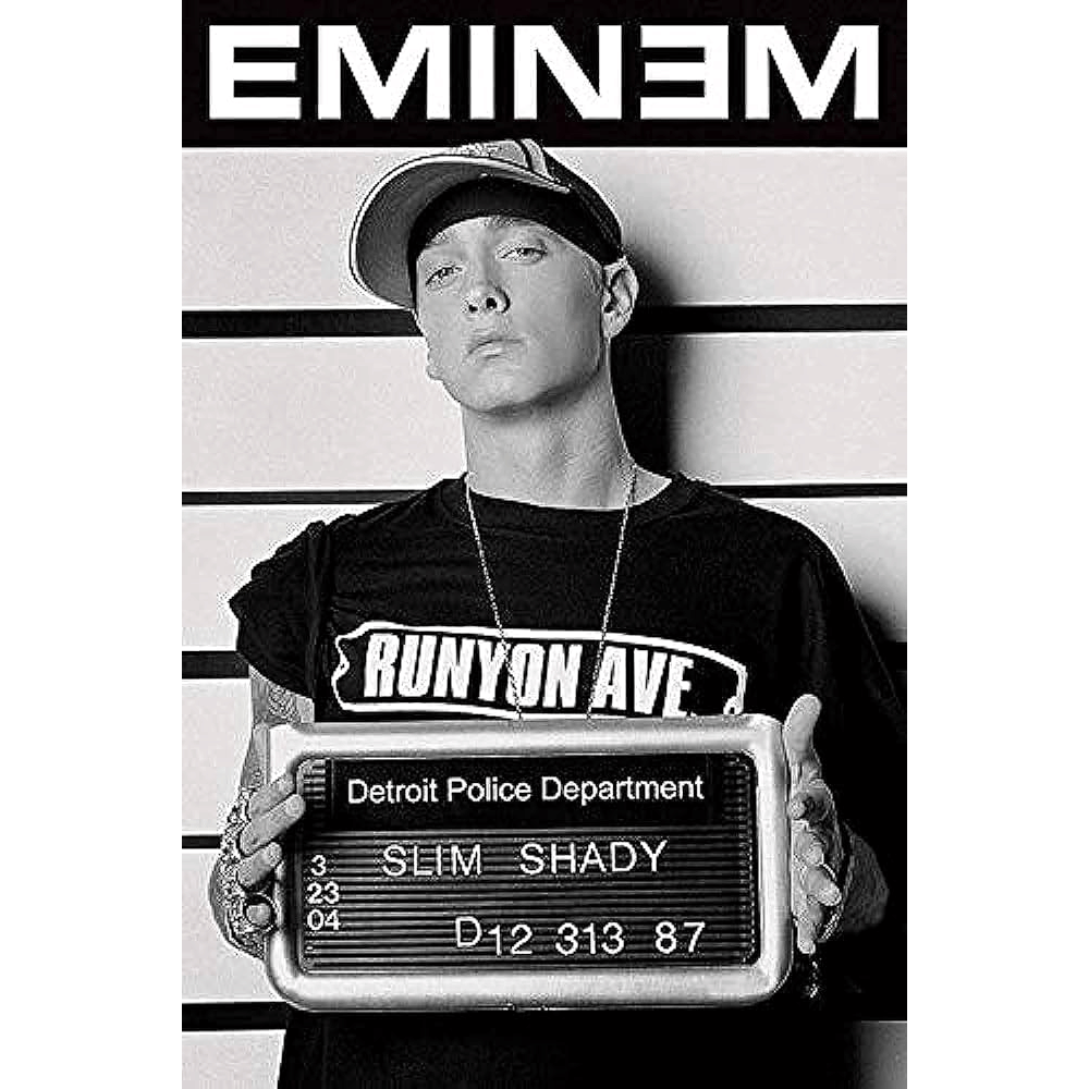 EMINEM - MUGHSHOT (MAXI POSTER) By PYRAMID - Medaid International