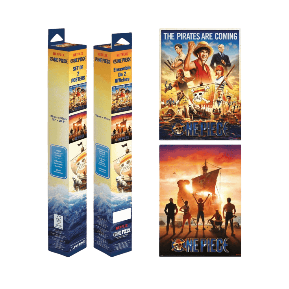 ONE PIECE - LIVE ACTION - (BOXED POSTERS) By Pyramid - Medaid International