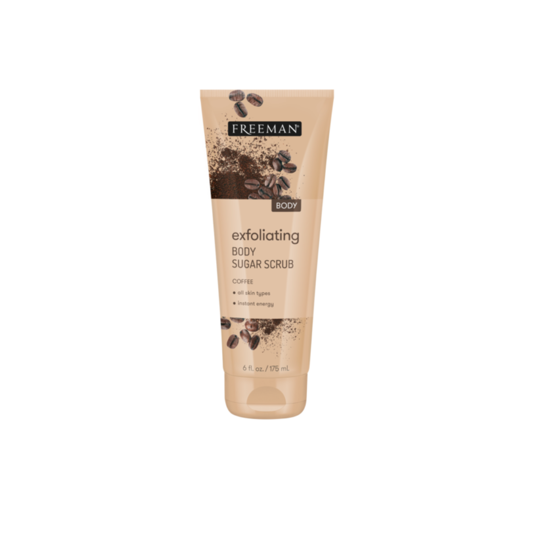 Freeman Tube Exfoliating Coffee Body Sugar Scrub 175ml - Medaid International