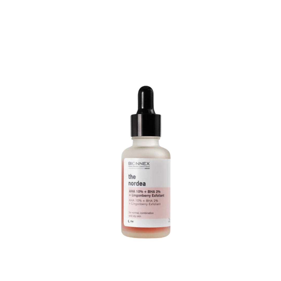 Bionnex Nordea Aha 10% + Bha 2% Exfoliate + Lingonberry Serum 30ml - Medaid