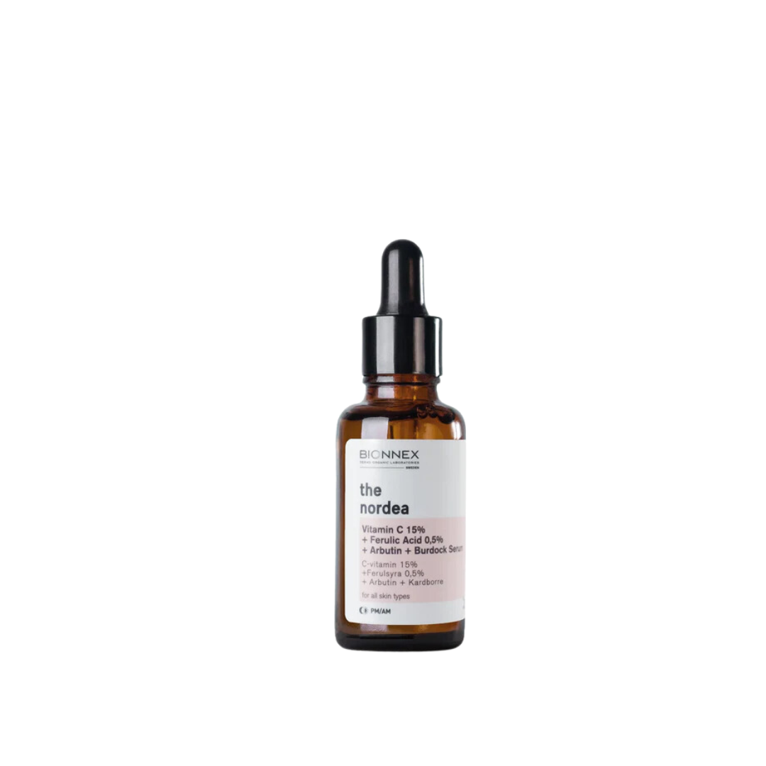 Bionnex Nordea C Vitamin 15% + Ferrulic Acid 0,5% + Burdock Serum 30ml - Medaid