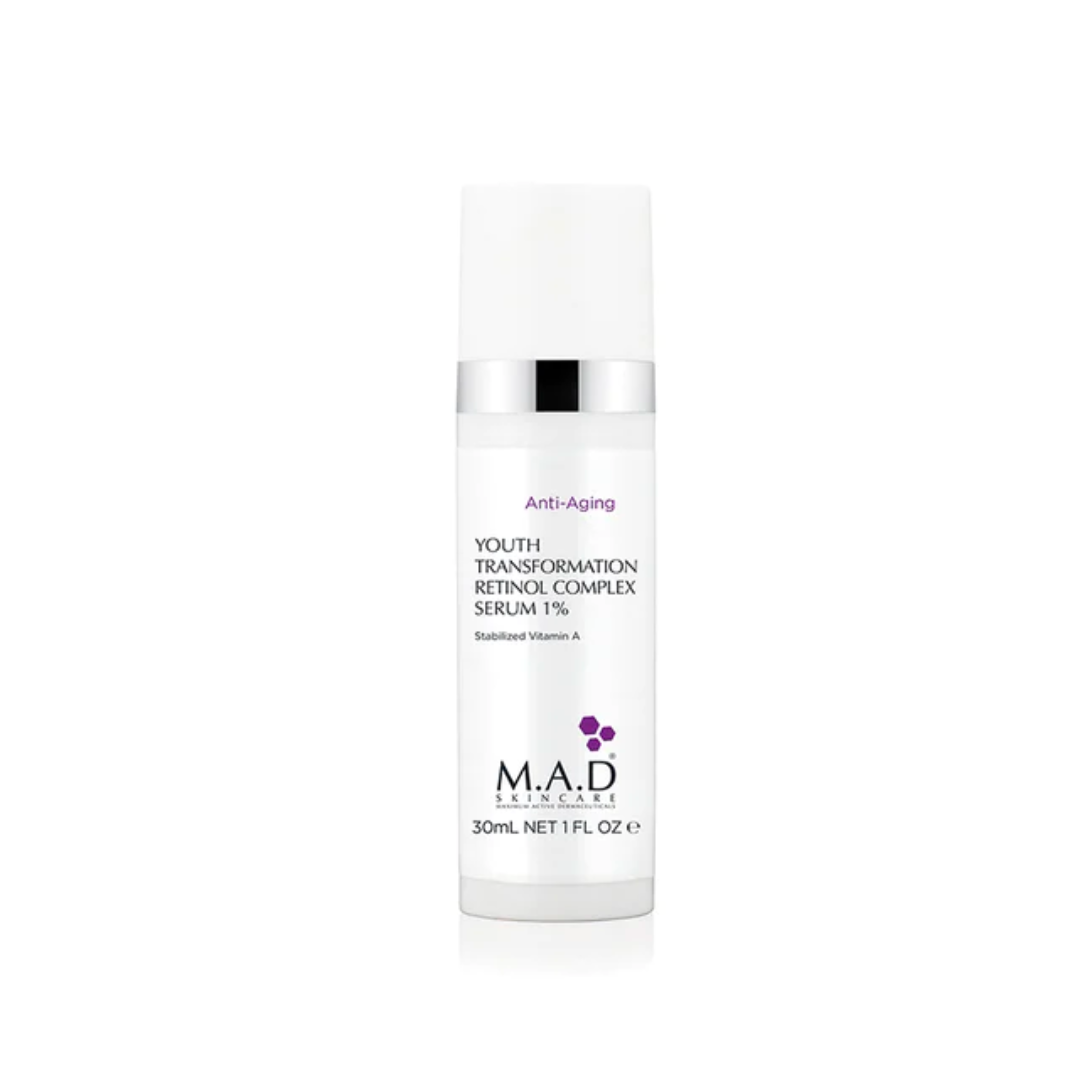 M.A.D Youth Transformation Retinol Serum 1% 30ml - Medaid