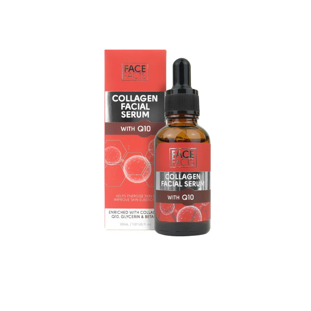 Face Facts Collagen & Q10 Face Serum 30ml - Medaid International
