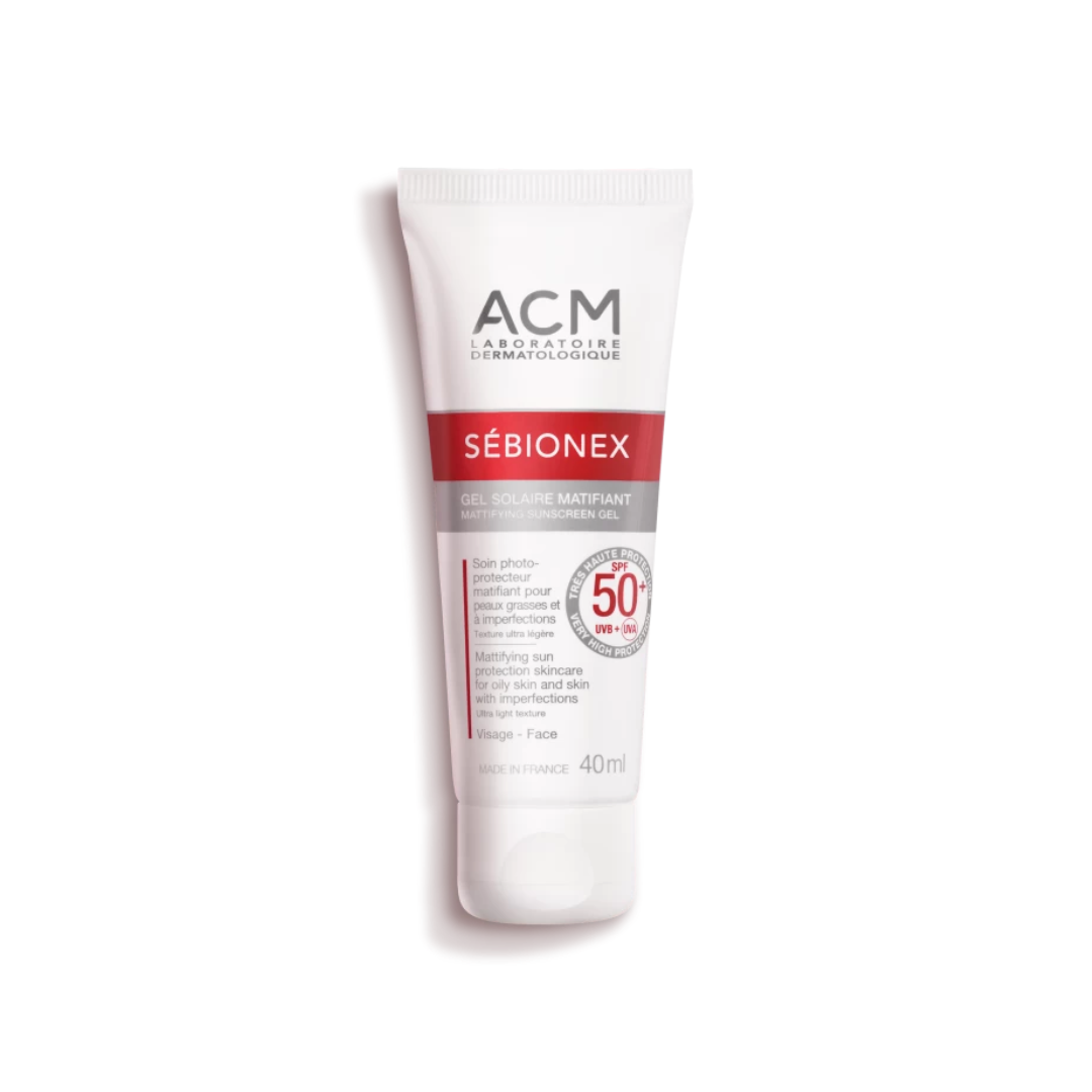 ACM Sebionex Mattifying Sunscreen Gel SPF50+ 40ml - Medaid
