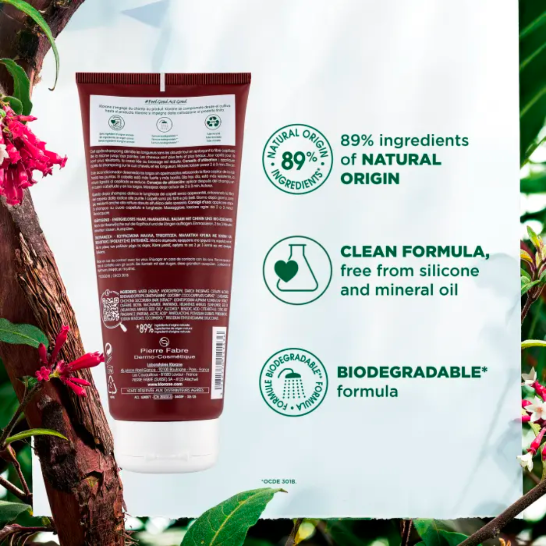 Klorane Conditioner With Quinine And B Vitamins For Hair Loss 200ml - Medaid