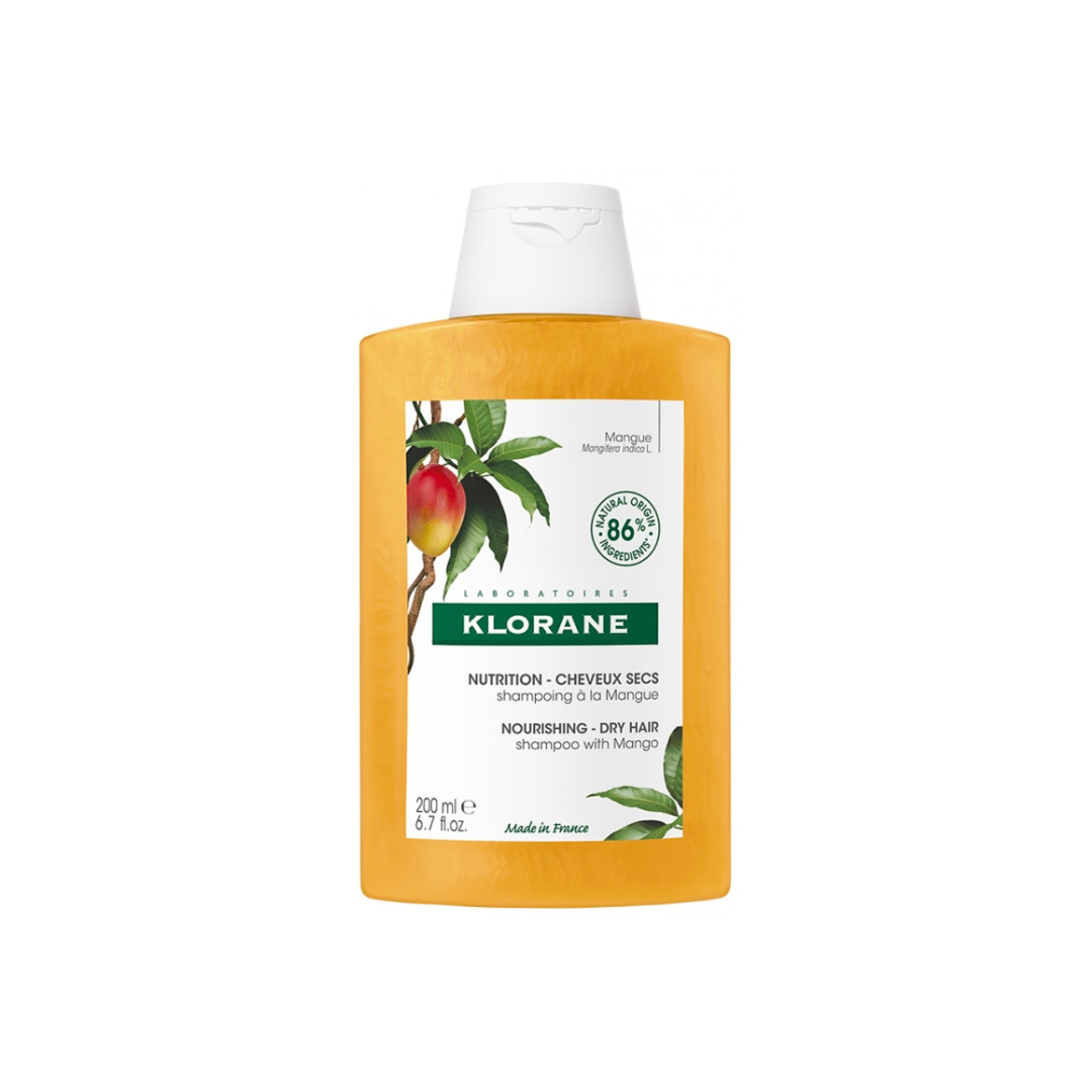 Klorane Shampoo With Mango Butter For Dry Hair 200ml - Medaid