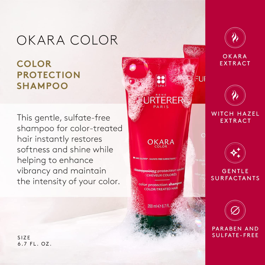 Rene Furterer Okara Protect Color Radiance Enhancing Shampoo 200ml - Medaid International