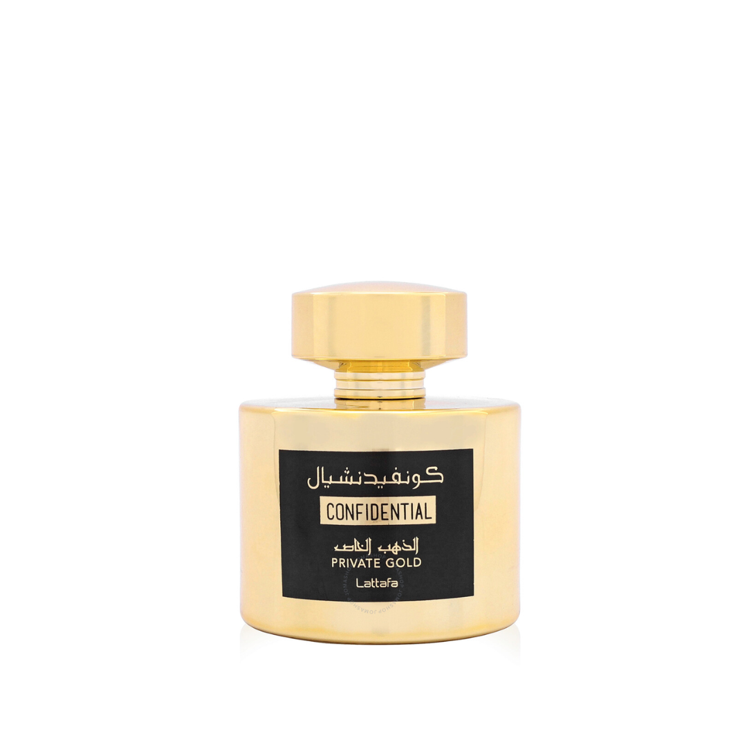 Lattafa Confidential Gold Perfume 100ml - Medaid International