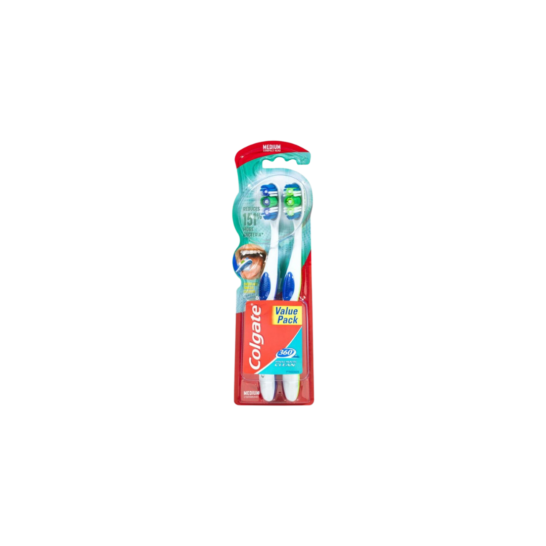 Colgate 360 Whole Mouth Clean Medium Buy 1 Get 1 Free - Medaid International