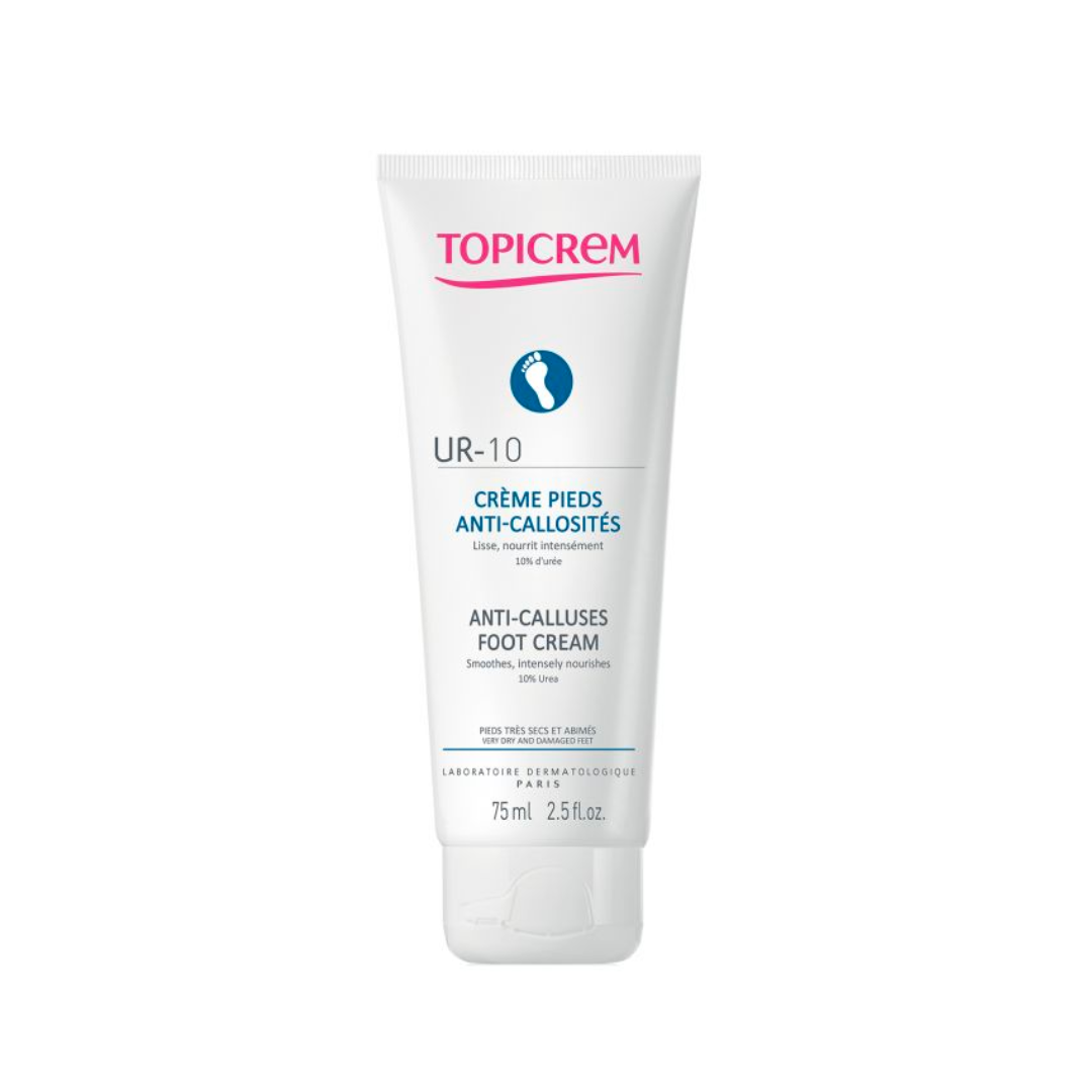 Topicrem UR 10 Anti-Calluses Foot Cream 75ml - Medaid International