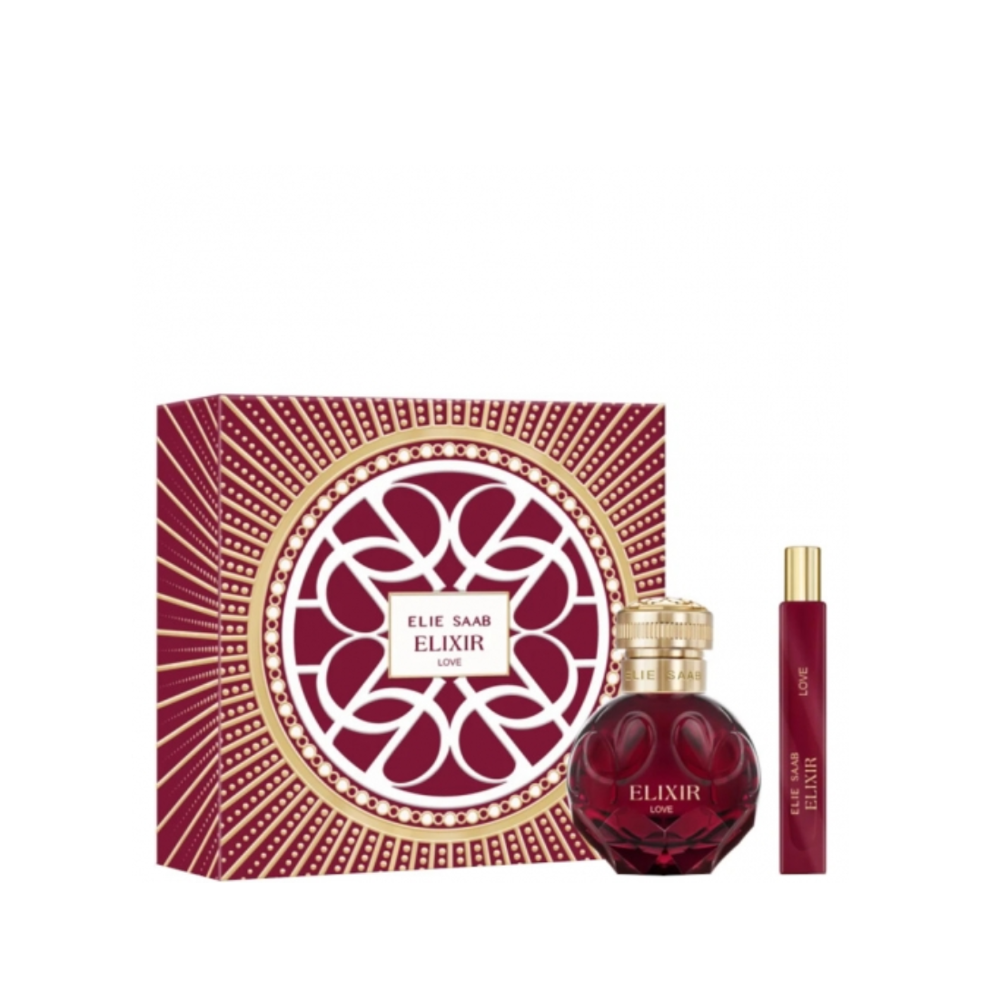 Elie Saab Elixir Love 50ml Christmas Set 2024 - Medaid International