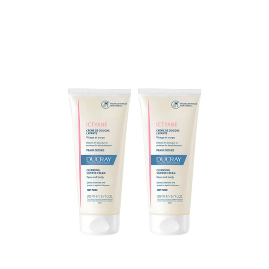 Ducray Ictyane Cleansing Cream  200ml (1+1) Bundle - Medaid International
