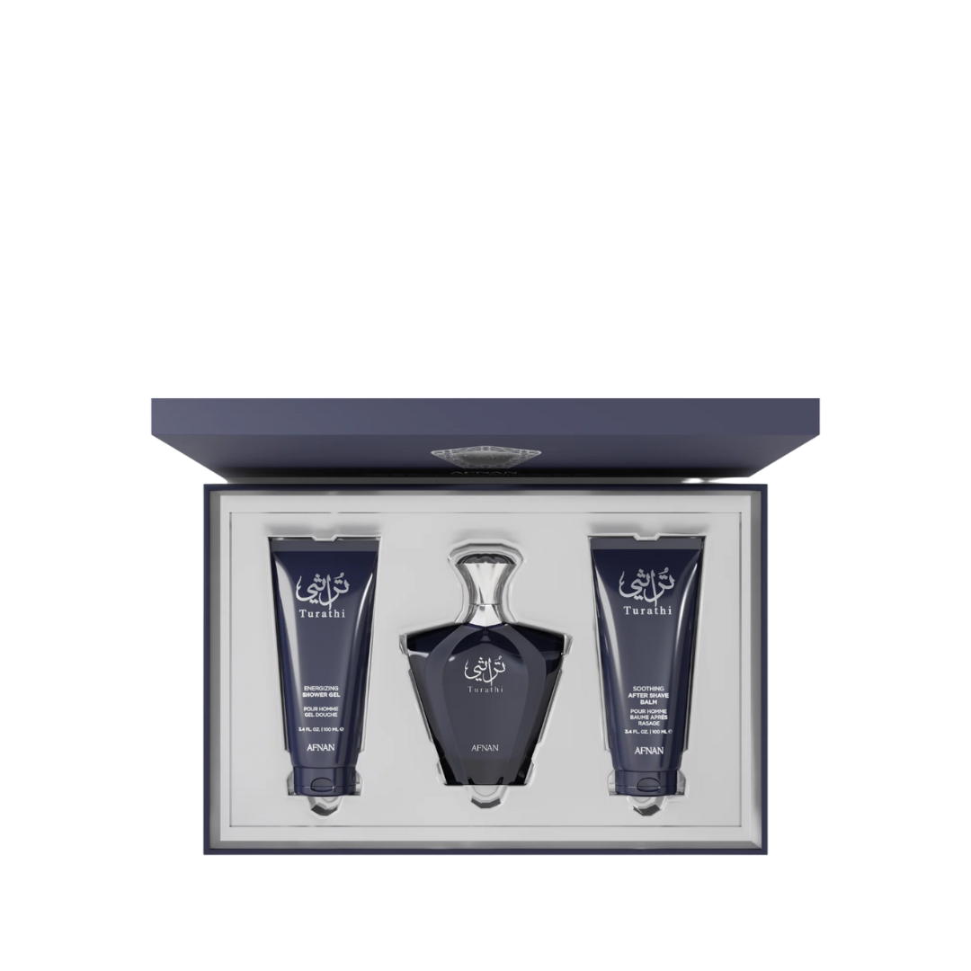 Afnan Turathi Homme Blue Set - Medaid International