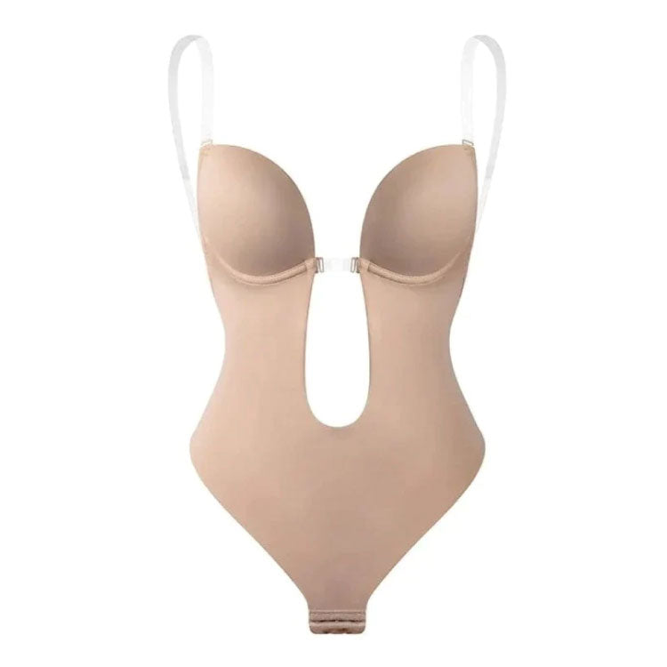 Backless Bra Shape Bodysuit - Medaid