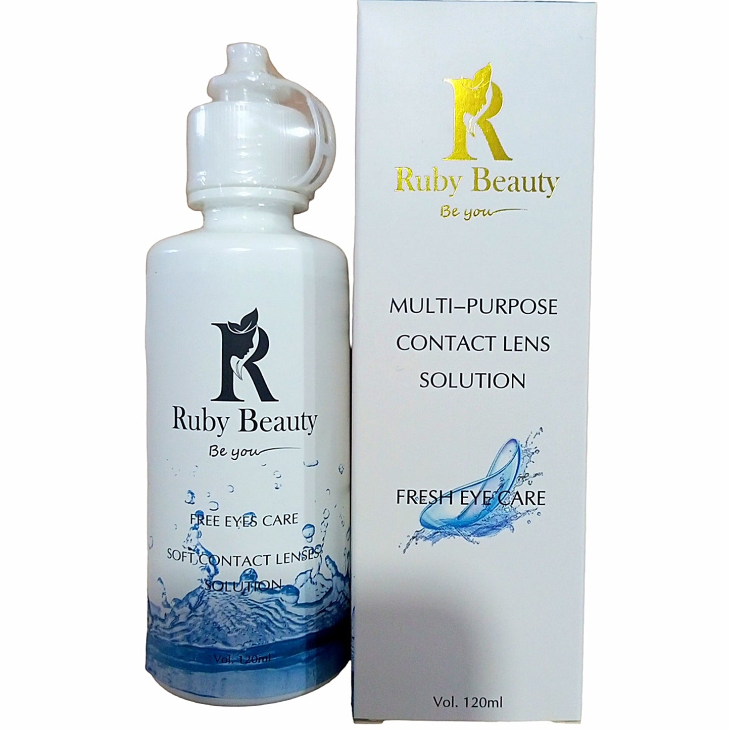 Ruby beauty contact lens solution 120ml - Medaid International