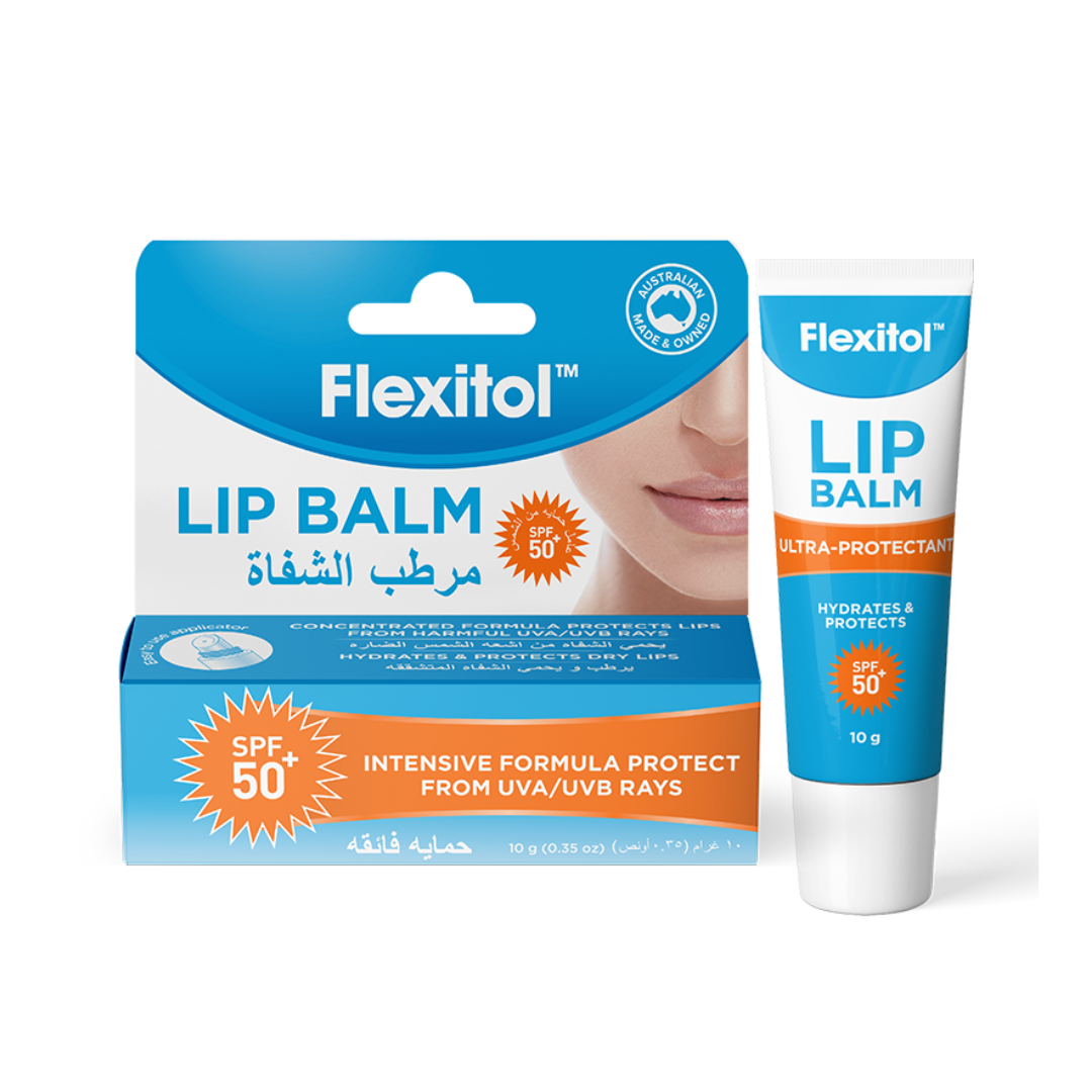 Flexitol Lip Balm SPF 50+ 10g - Medaid International
