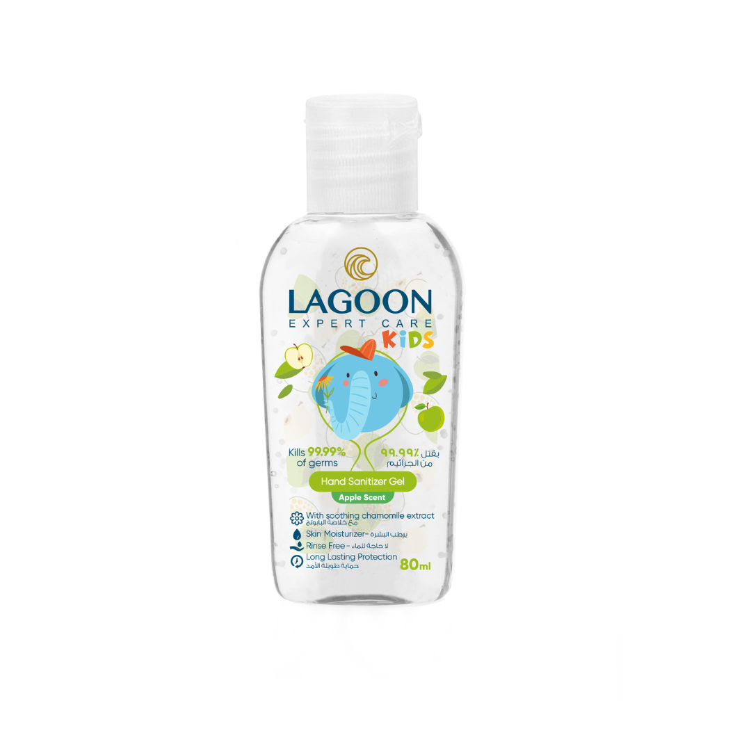 Lagoon Kids Hand Sanitizer Gel Apple 80ml - Medaid