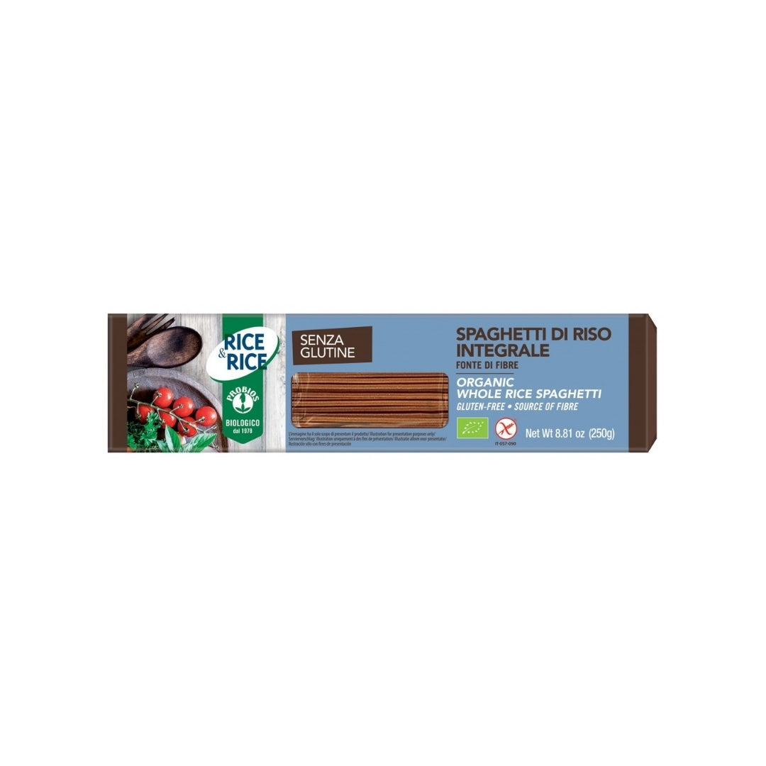 Rice&Rice Organic Whole Rice Spaghetti - Medaid International