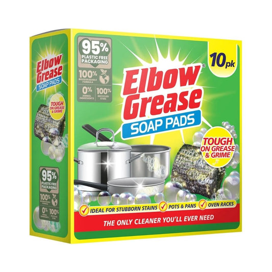 ELBOW GREASE SOAP PADS - 10pk - Medaid International
