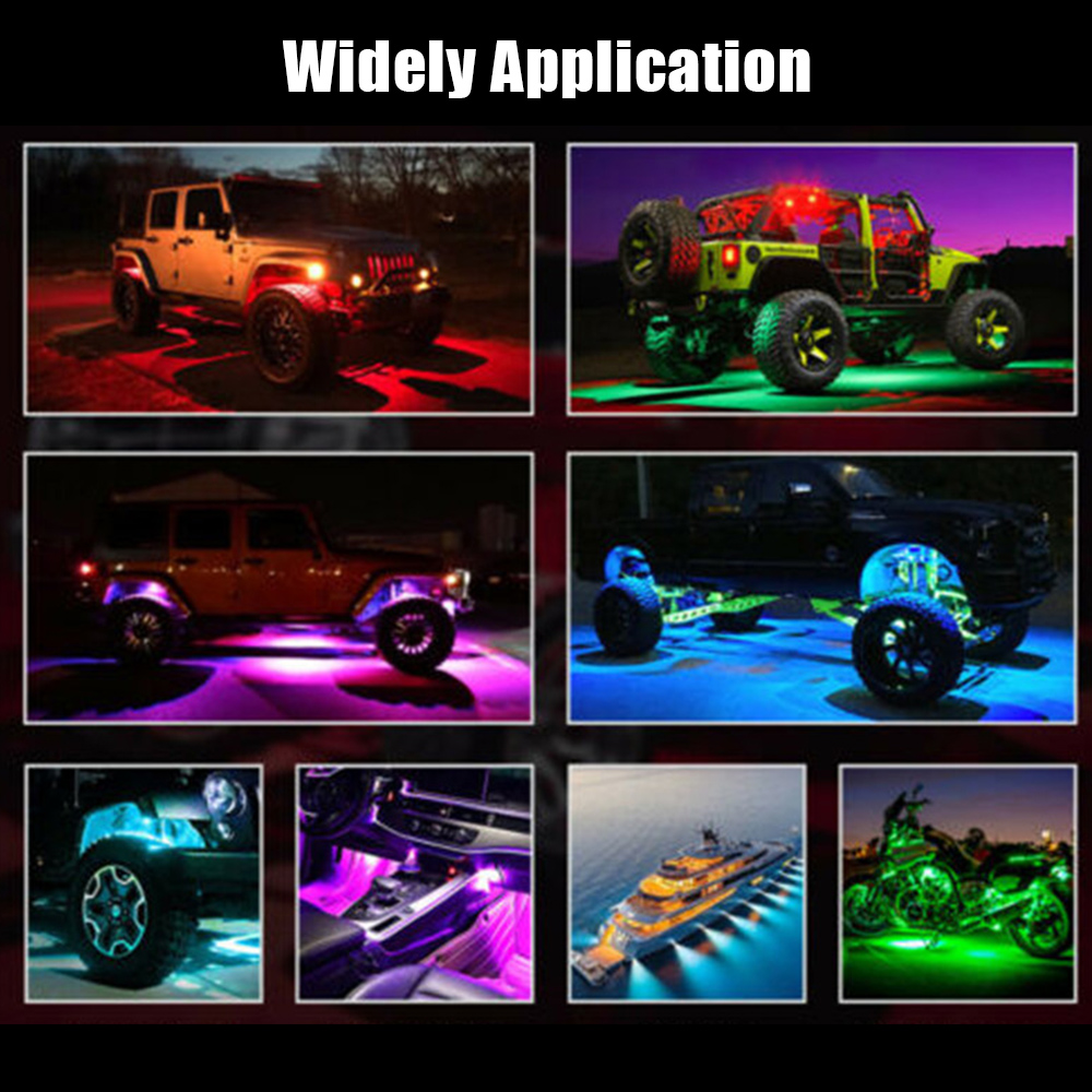 RGB Ambient Wheel Lights – 16M Colors & lamp Music Sync - Medaid International