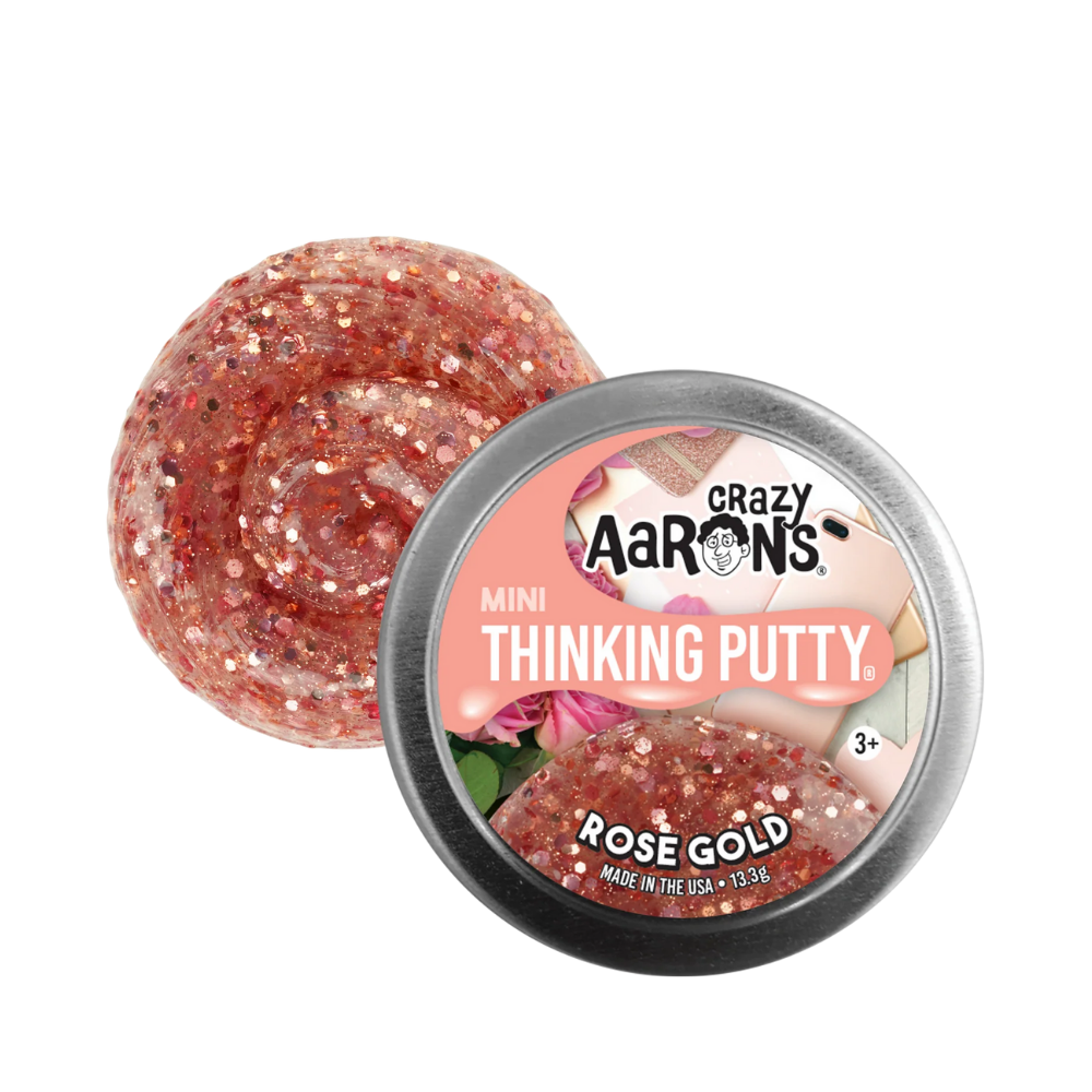 Crazy Aaron's Mini Rose Gold Thinking Putty - Medaid International