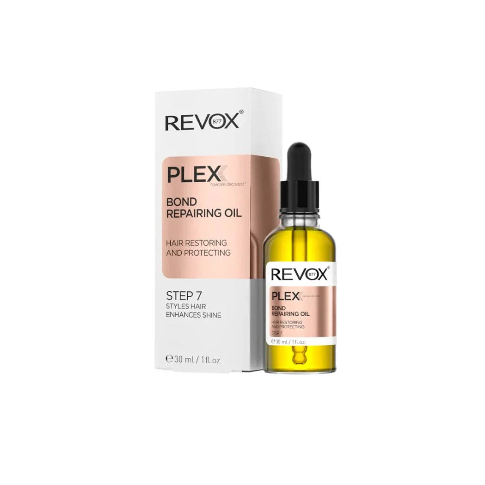REVOX PLEX Bond Repairing Oil. Step 7 - Medaid International